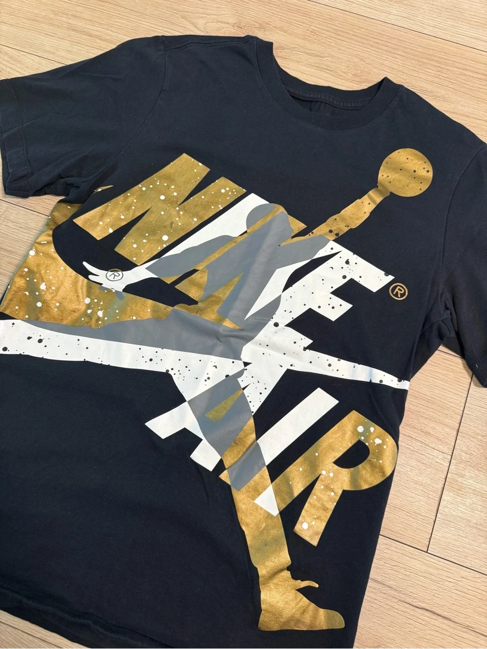 Jordan Black T-Shirt Nike Air Jumpman